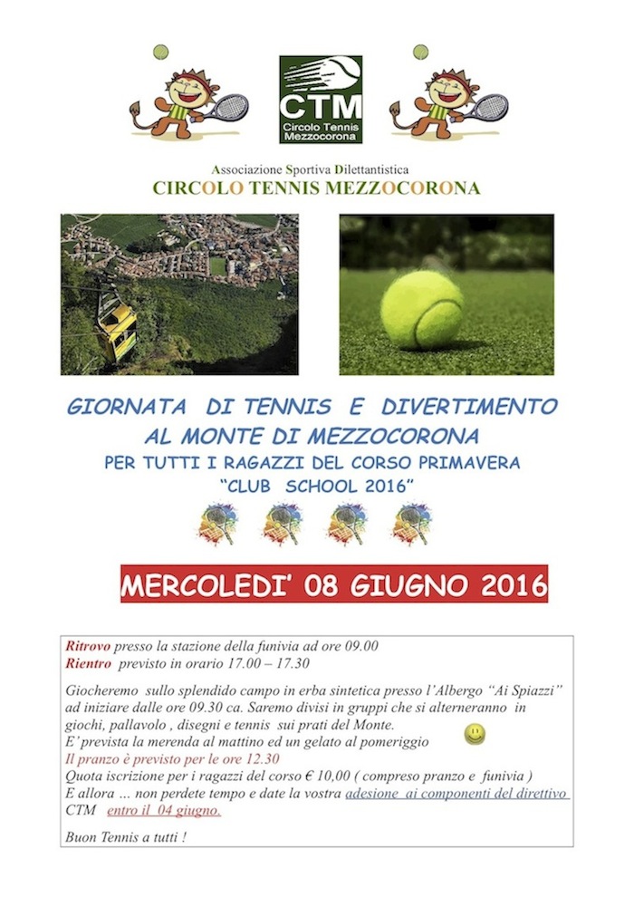 MONTE MEZZOCORONA TENNIS
