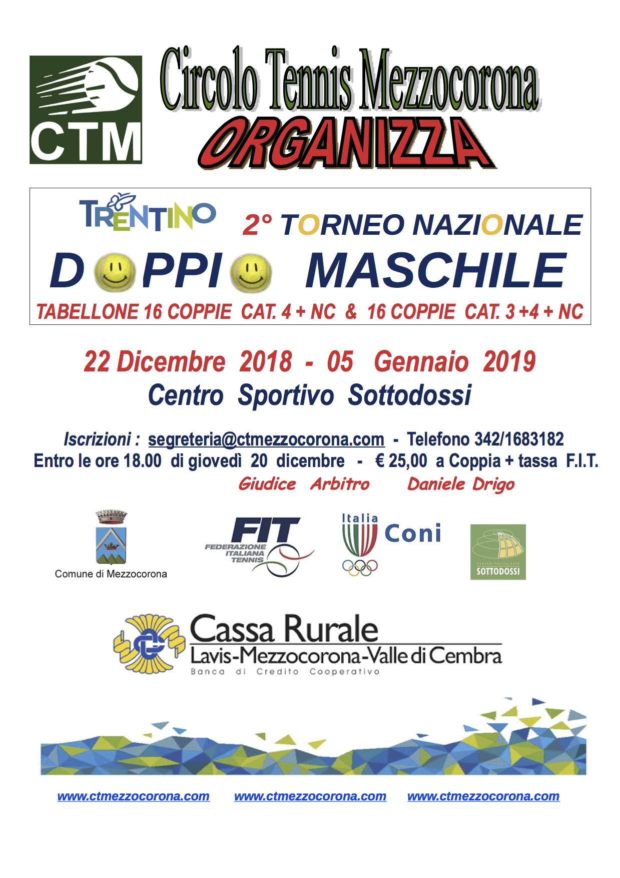 TORNEO NAZIONALE DI TENNIS 2017